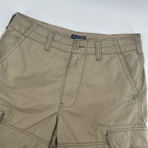 Polo Jeans Company Ralph Lauren Mens Khaki Cargo Shorts Size 32‎